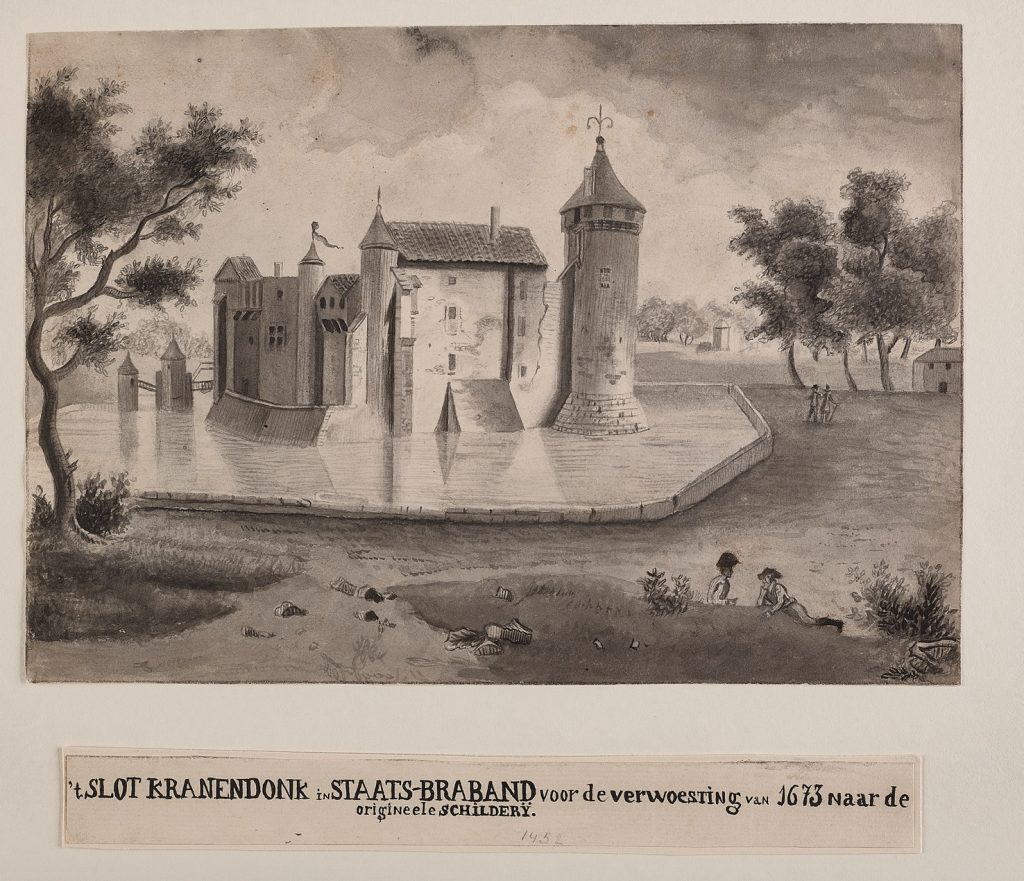 tekening van kasteel Cranendonck blijkt 'vals'.
